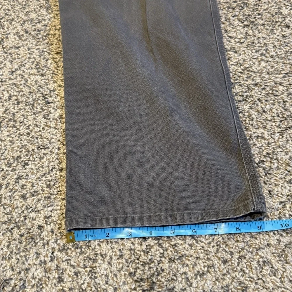 Carhartt Rugged Flex Relaxed Fit Duck Utility Gray Work Pants Men's 40x30